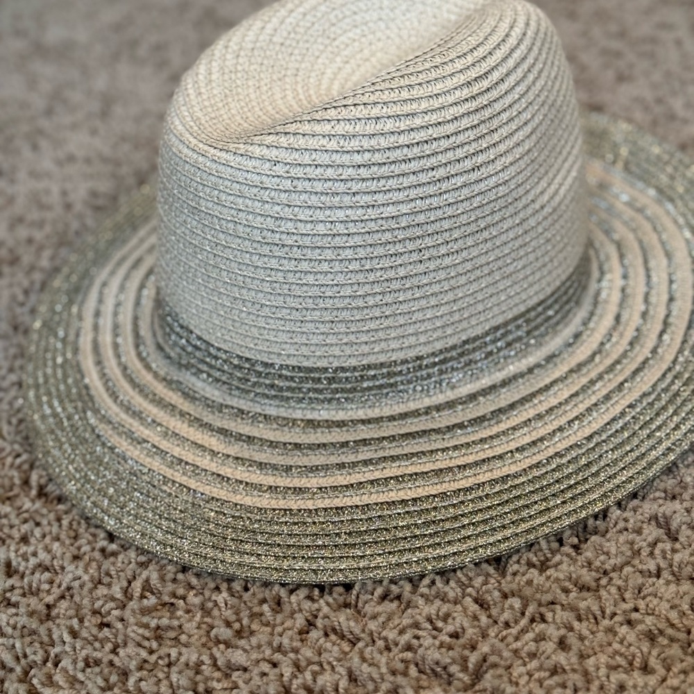 Women's Hat with gold rim